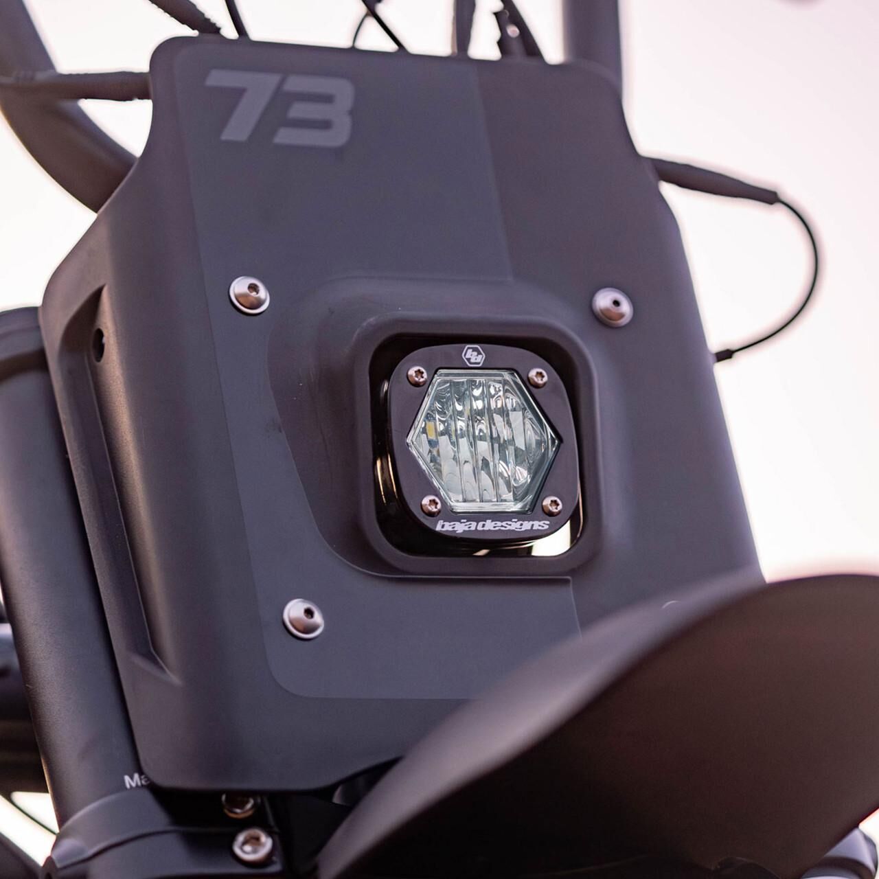 S1 LED Headlight Kit 2020,2024 Super73,R (Clear) by Baja Designs