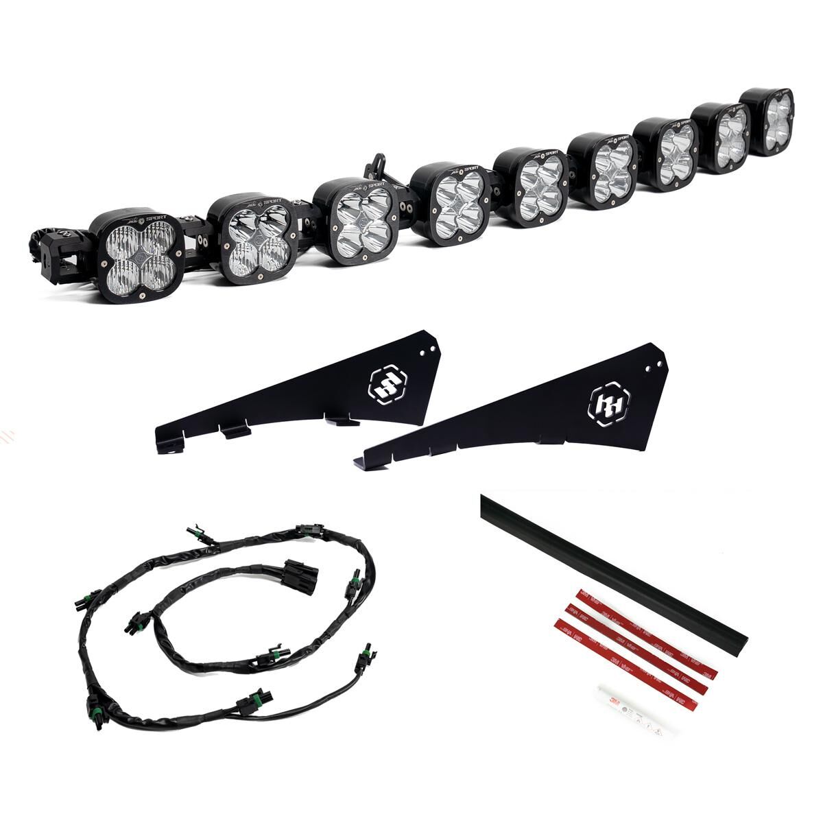 Toyota Tundra 22-Present 9XL Linkable Roof Kit by Baja Designs - 448158