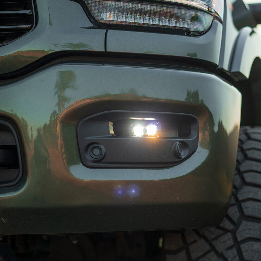 RAM S2 SAE Fog Pocket Light Kit RAM 19-Present 2500/3500 by Baja Designs