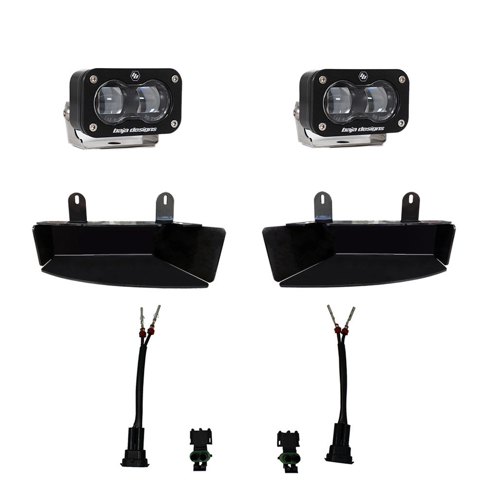 RAM S2 SAE Fog Pocket Light Kit RAM 19-Present 2500/3500 by Baja Designs - 448165