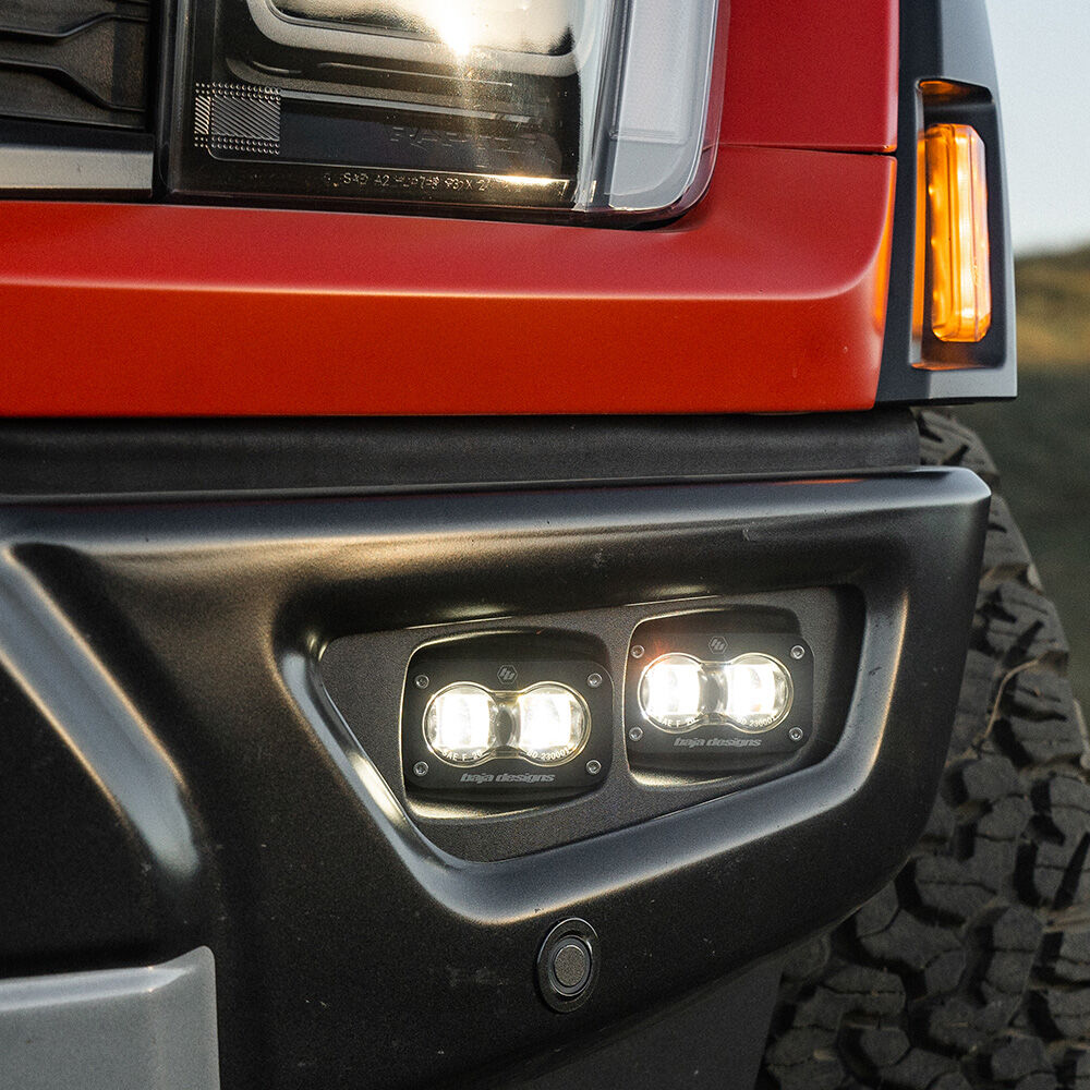 S2 SAE Fog Pocket Kit Fits 21-On Ford Raptor by Baja Designs