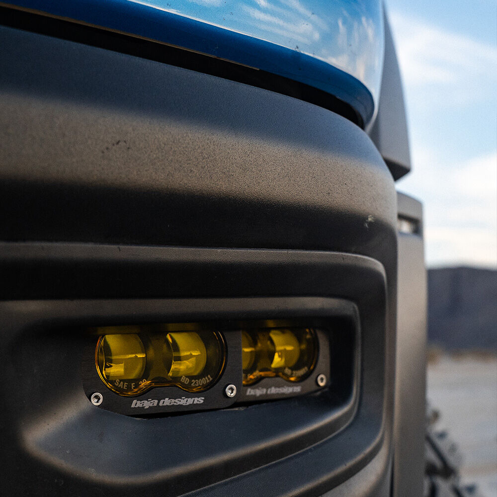 Dodge Ram Rebel/TRX (19-Present) Dual S2 SAE Baja Amber FPK by Baja Designs