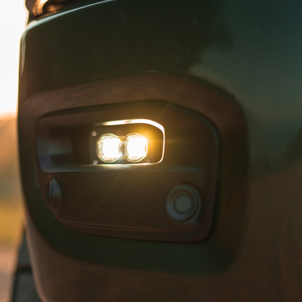 RAM S2 SAE Fog Pocket Light Kit Amber RAM 19-Present 2500/3500 by Baja Designs