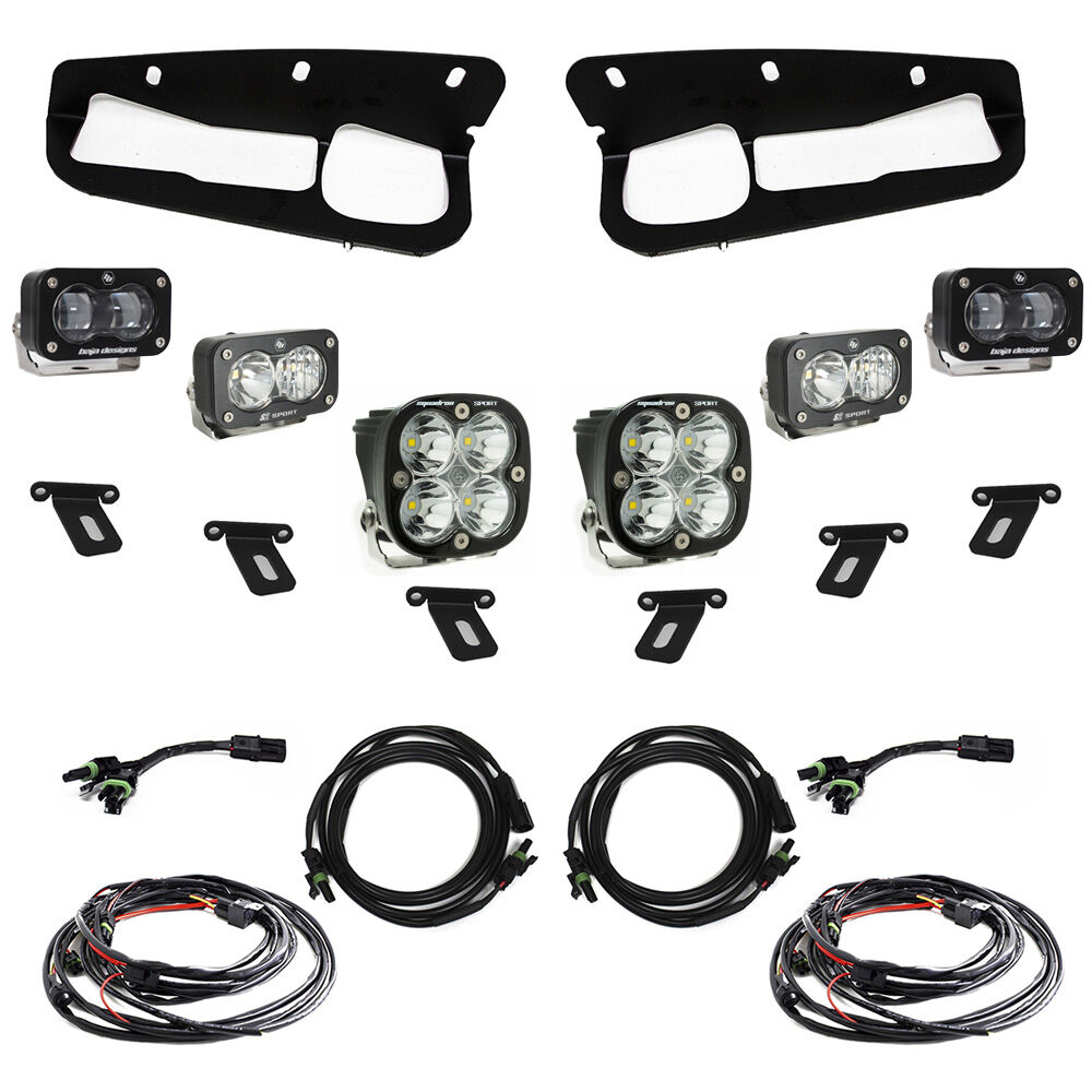 Ford Bronco (21-Present) S2 SAE FPK Sportsmen for OEM Steel Bumper by Baja Designs - 448174