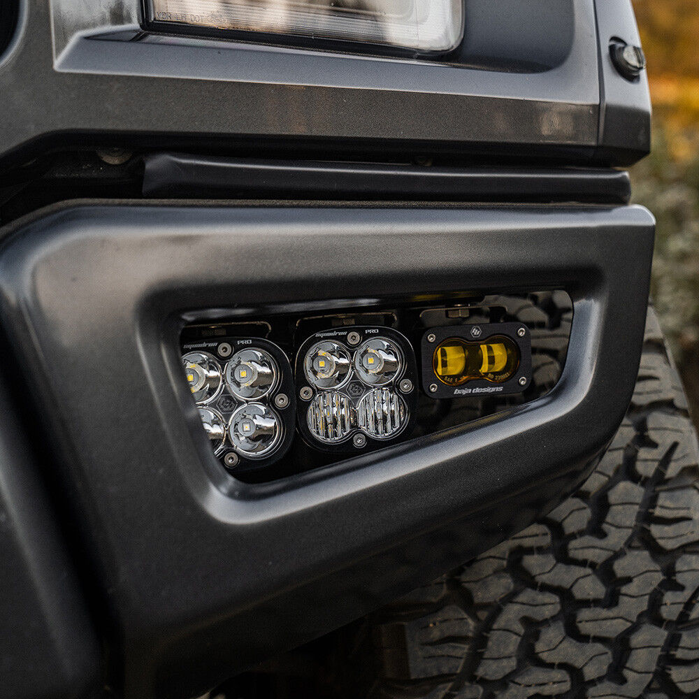 Ford Raptor (17-20) Fog Pocket Kit S2 SAE Baja Amber Pro by Baja Designs