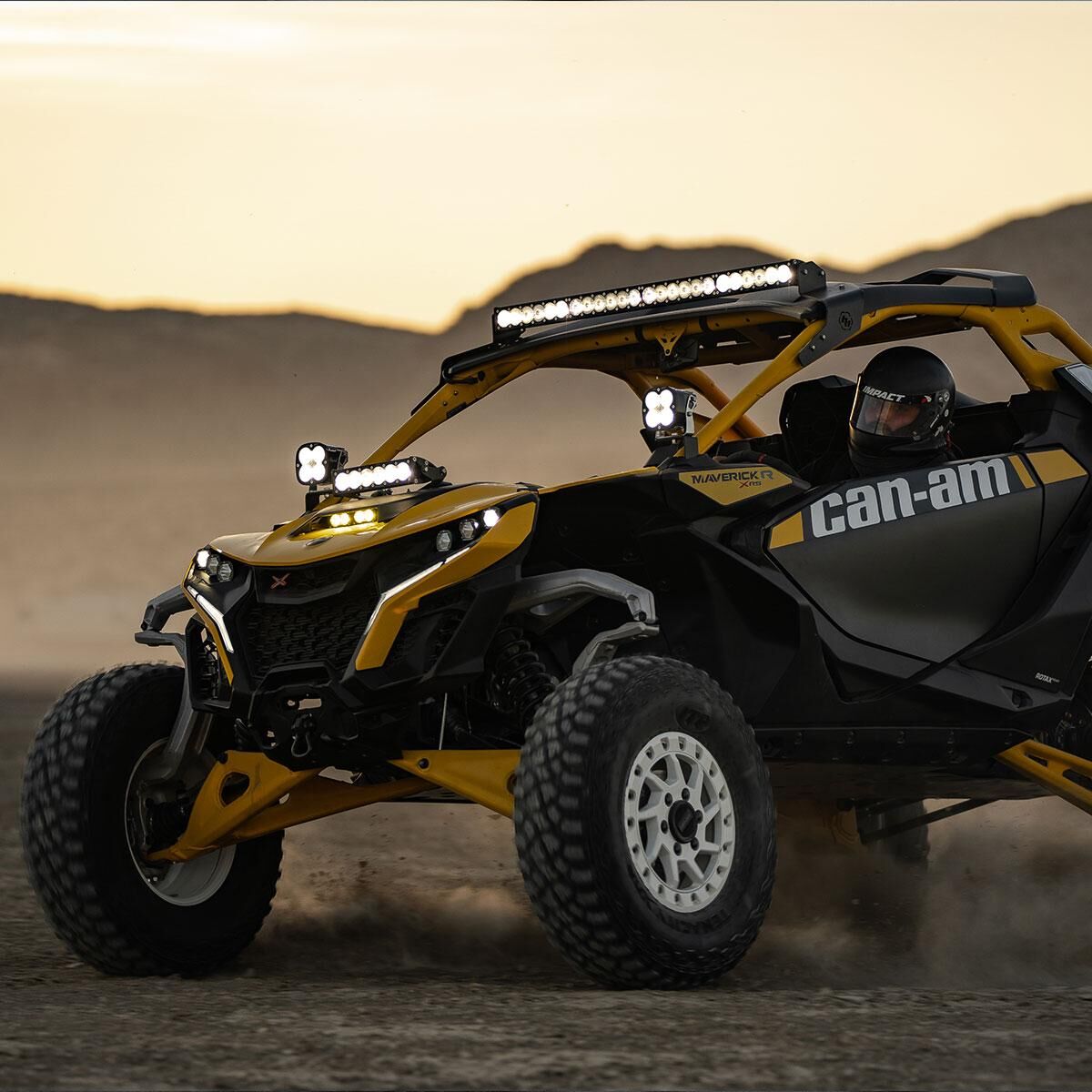 Can-Am, Maverick R, 40 Inch OnX6+ Roof Mount Kit by Baja Designs