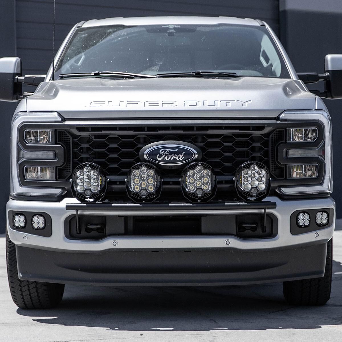 Ford Super Duty 23-On LP9 Bull Bar Light Kits Kit w/Upfitter by Baja Designs