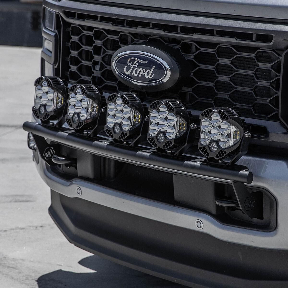 Ford Super Duty 23-On LP6 Bull Bar Light Kits Kit w/ Upfitter by Baja Designs