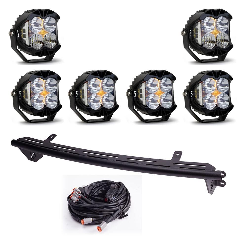 Ford Super Duty 23-On LP4 Bull Bar Light Kits Kit by Baja Designs - 448234