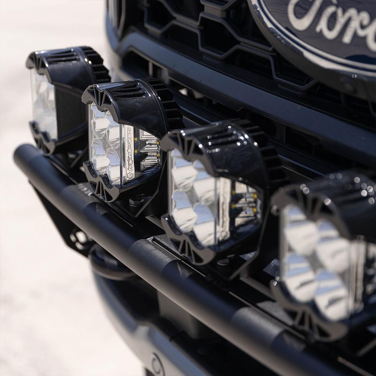 Ford Super Duty 23-On LP4 Bull Bar Light Kits Kit w/ Upfitter by Baja Designs