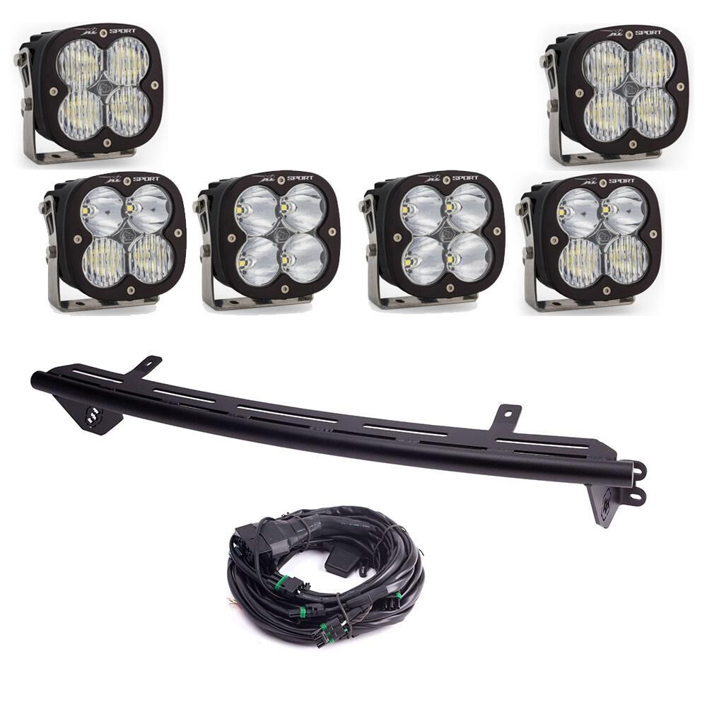 Ford Super Duty 23-On XL Sport Bull Bar Light Kits Kit w/ Upfitter by Baja Designs - 448235UP