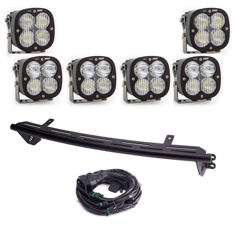 Ford Super Duty 23-On XL 80 Bull Bar Light Kits Kit w/ Upfitter by Baja Designs - 448237UP