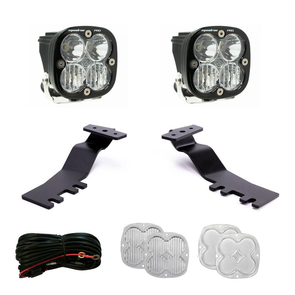 2024-On Toyota Tacoma Squadron Pro A-pillar Kit by Baja Designs