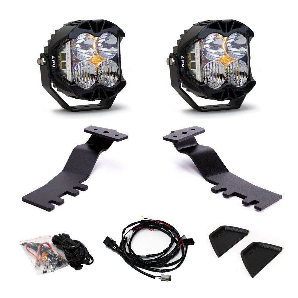 2024-On Toyota Tacoma LP4 A-Pillar Kit by Baja Designs - 448251