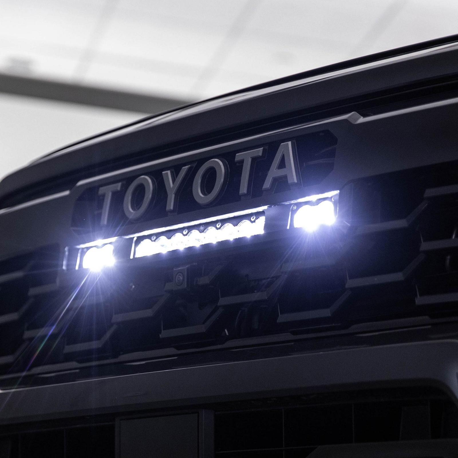 S8 10-inch/S2 Pro Grille Light Kit 2024-On Toyota Tacoma TRD Pro Clear by Baja Designs - 448253