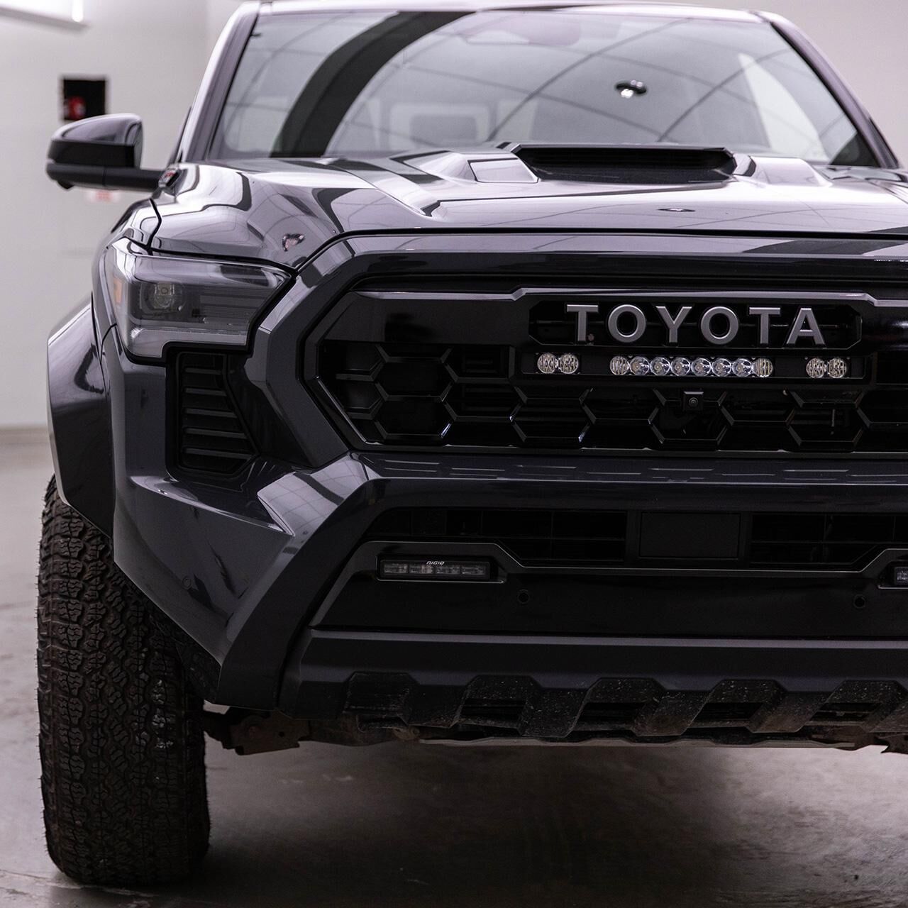 Toyota S8 10 inch Light Bar S2 Pro Grille Conversion Light Kit 2024-On Toyota Tacoma Clear by Baja Designs