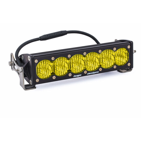 10 Inch LED Light Bar Baja Amber Lens Wide Driving OnX6 by Baja Designs - 451014