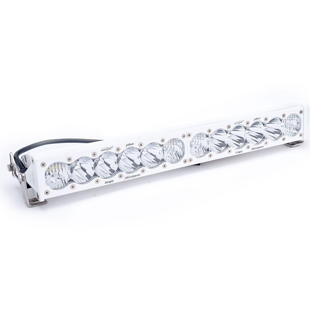 OnX6+ White Straight LED Light Bar (20 Inch; Driving/Combo; Clear) by Baja Designs - 452003WT