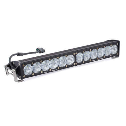 20 Inch LED Light Bar Single Straight Wide Driving Combo Pattern OnX6 by Baja Designs - 452004
