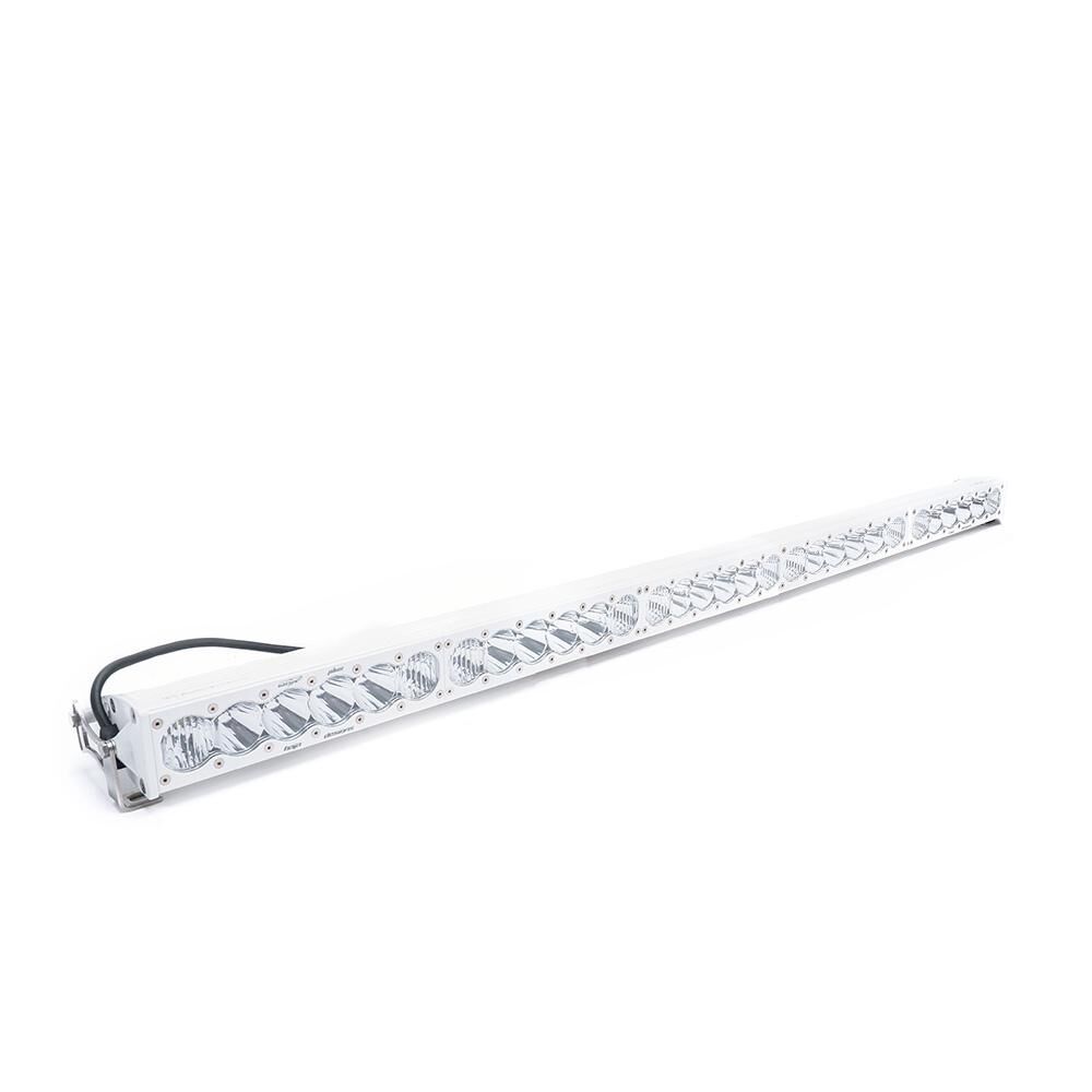 OnX6+ White Straight LED Light Bar (50 Inch; Driving/Combo; Clear) by Baja Designs - 455003WT