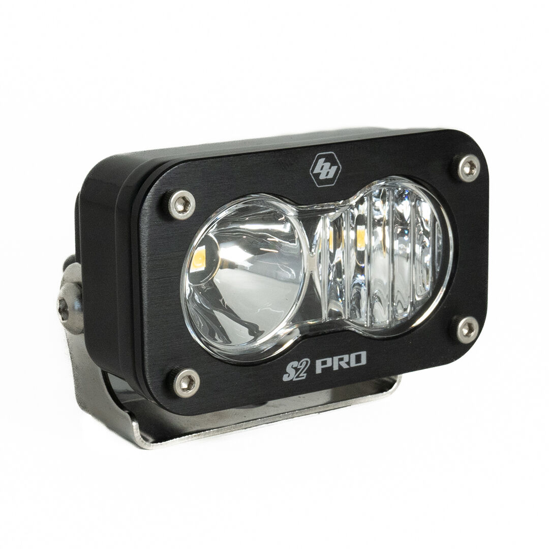 LED Work Light Clear Lens Driving Combo Pattern S2 Pro by Baja Designs - 480003