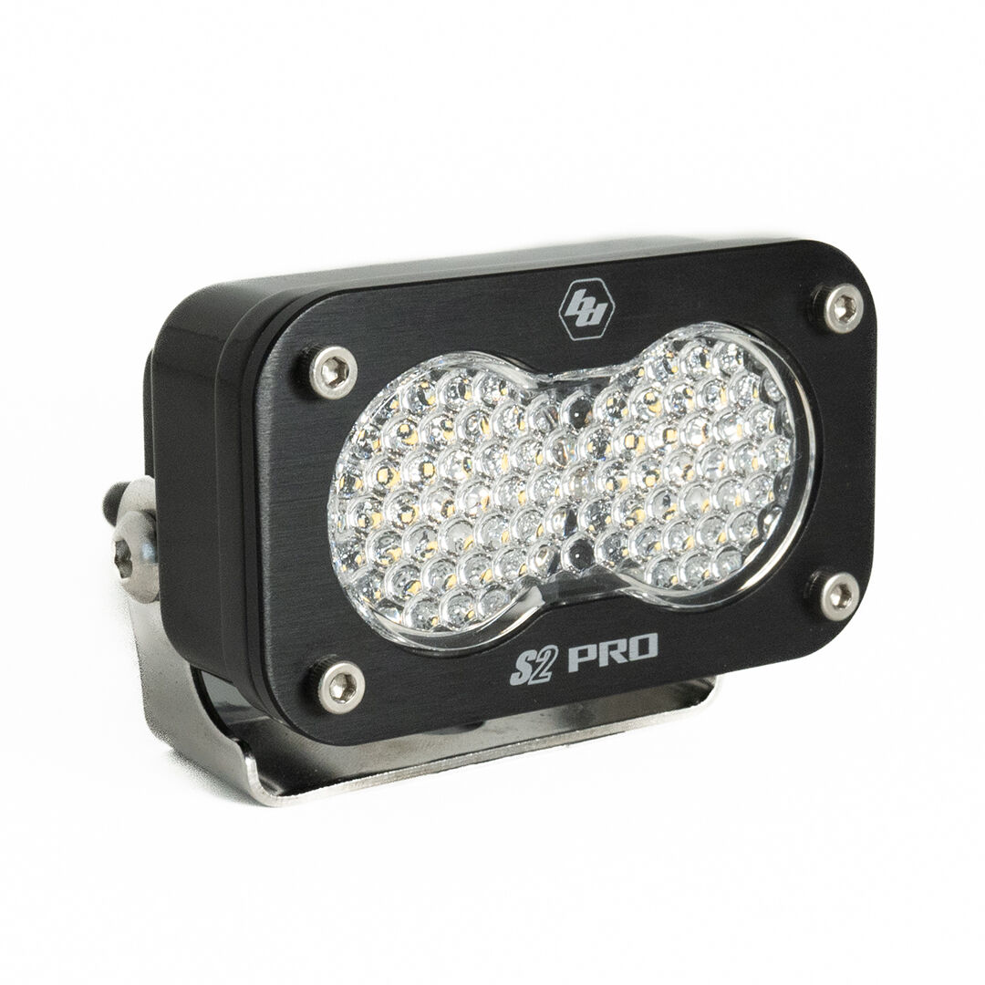LED Work Light Clear Lens Work/Scene Pattern S2 Pro by Baja Designs - 480006