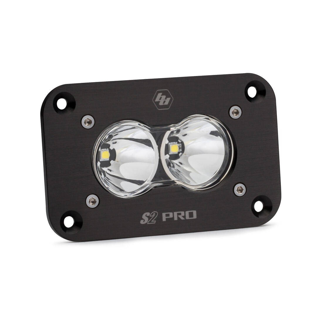 LED Light Work/Scene Pattern Clear Black S2 Pro by Baja Designs - 481001