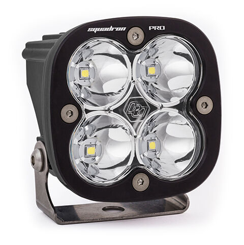 LED Light Pod Black Clear Lens Spot Pattern Squadron Pro by Baja Designs - 490001