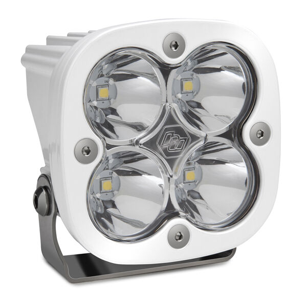 LED Light Pod White Clear Lens Spot Pattern Squadron Pro by Baja Designs - 490001WT