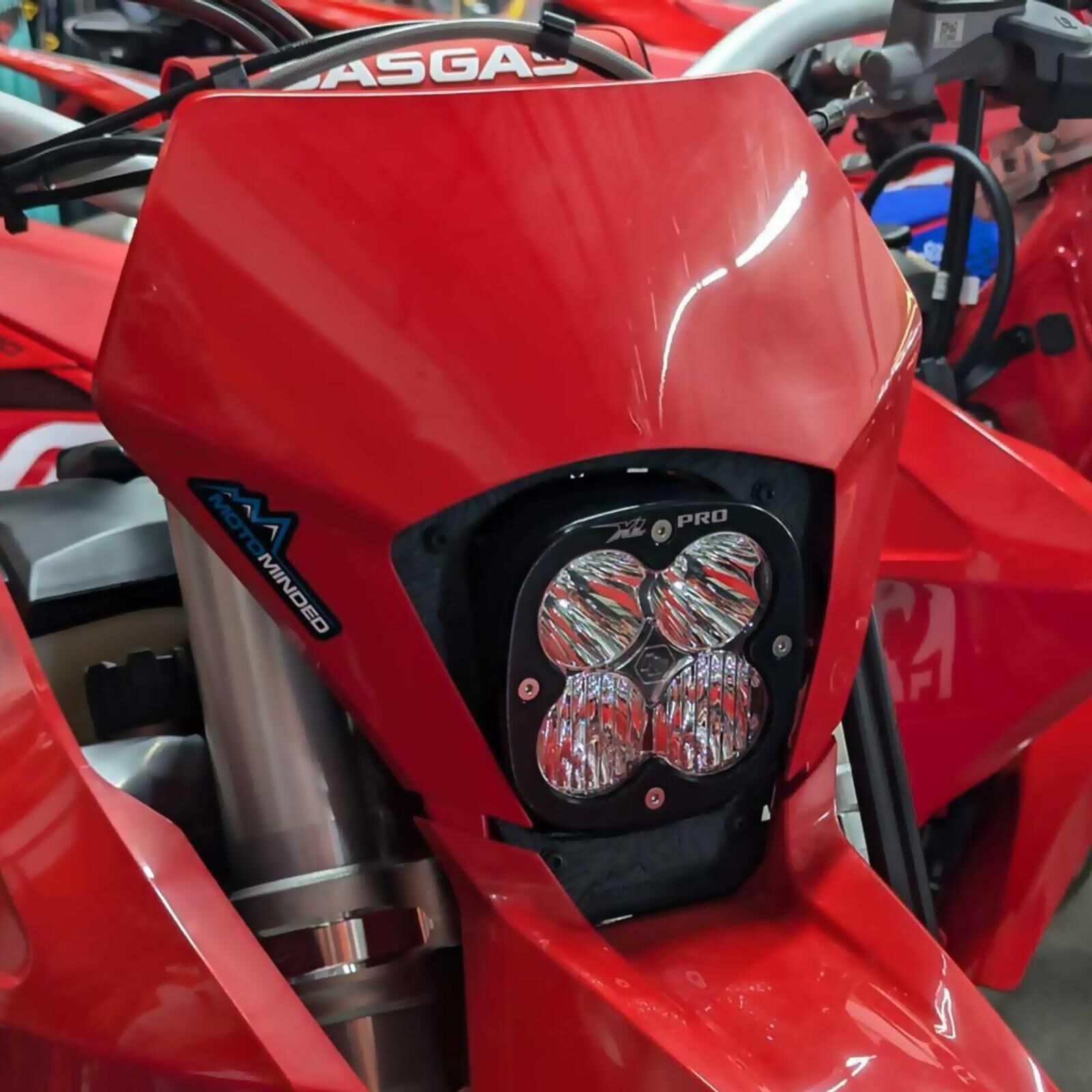 GasGas XL Pro (D/C) LED Headlight Kit w/ Hi-Low Harness 2024-2025 GasGas ES, EC-F, EC by Baja Designs