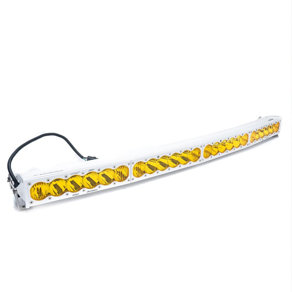 OnX6 White Arc LED Light Bar (40 Inch; Driving/Combo; Baja Amber) by Baja Designs - 524013WT