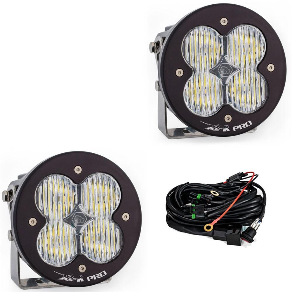 LED Light Pods Wide Cornering Pattern Pair XL R Pro Series by Baja Designs - 537805