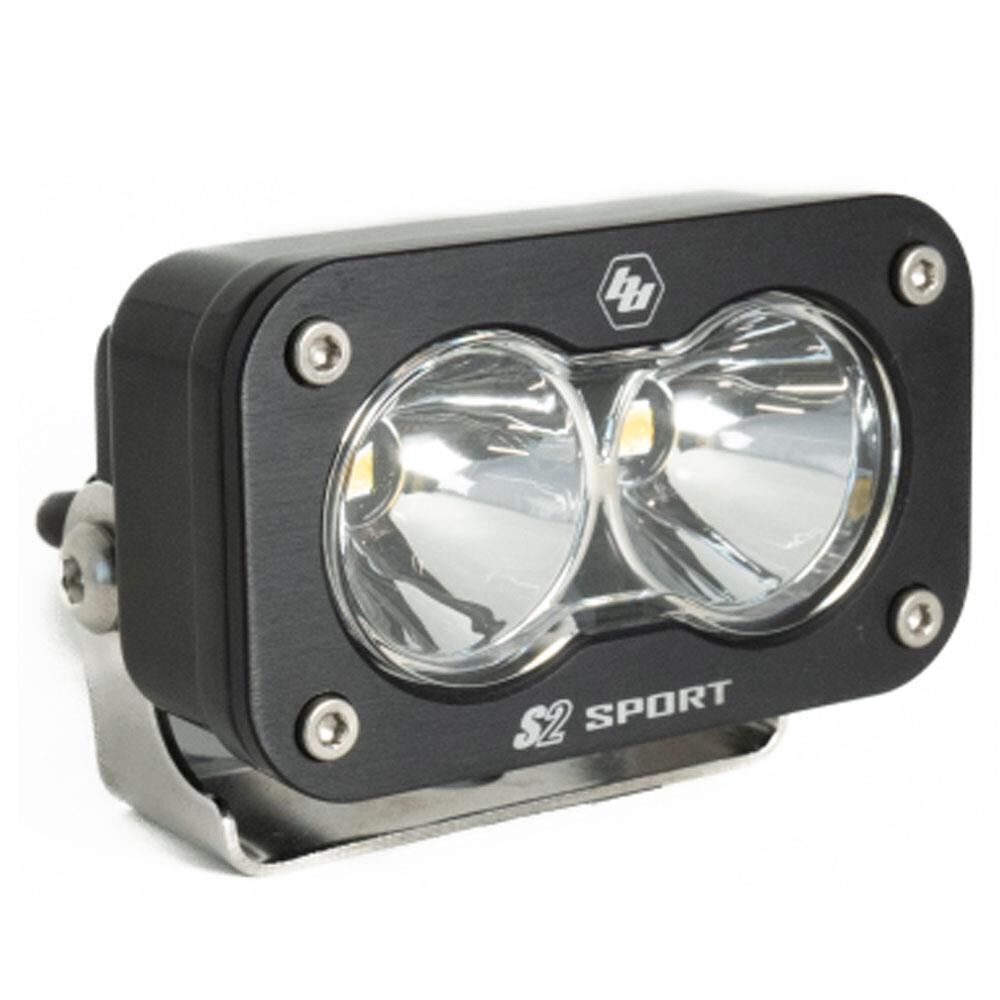 LED Work Light Clear Lens Spot Pattern Each S2 Sport by Baja Designs - 540001