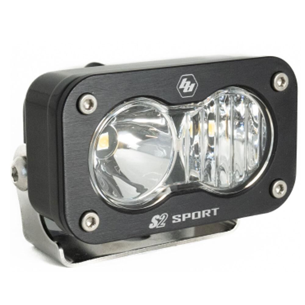 LED Work Light Clear Lens Driving Combo Pattern Each S2 Sport by Baja Designs - 540003