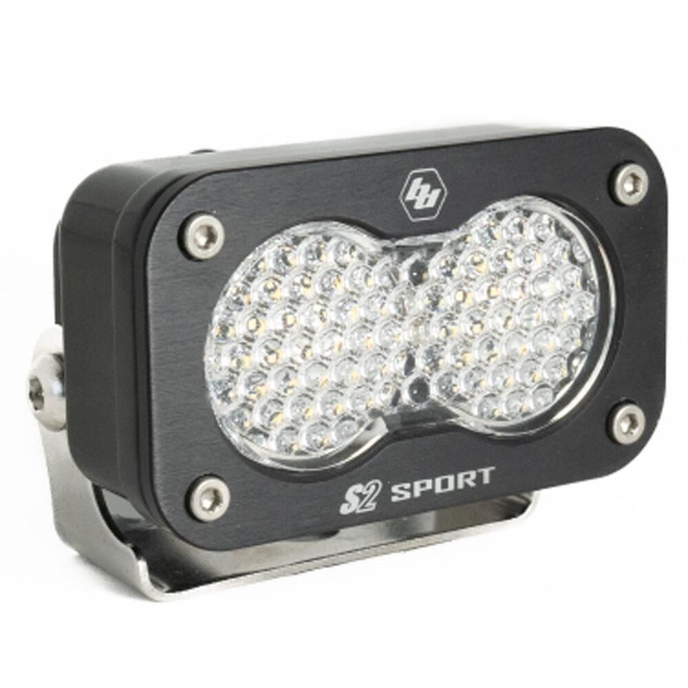 LED Work Light Clear Lens Work/Scene Pattern Each S2 Sport by Baja Designs - 540006