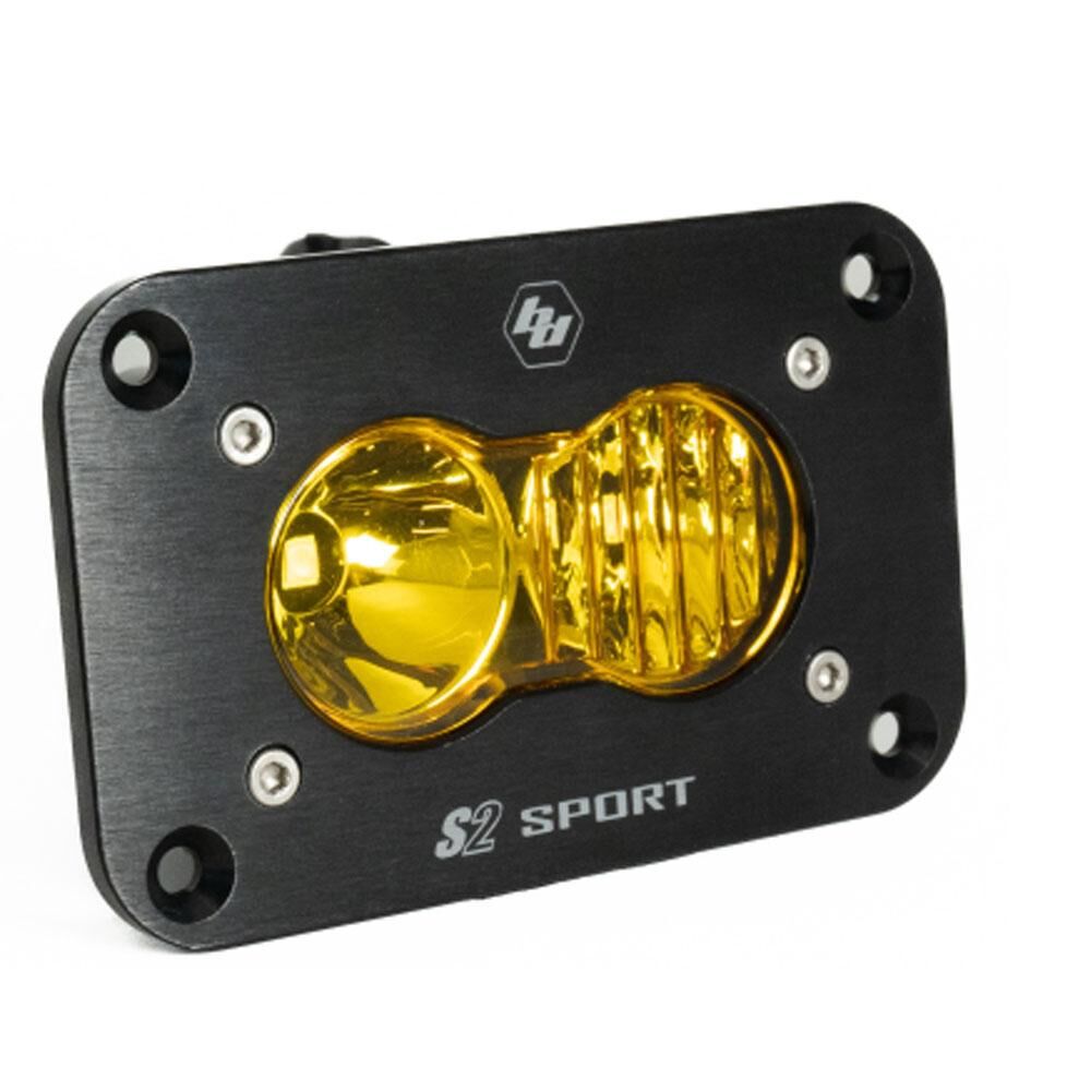 S2 Sport LED Driving/Combo Baja Amber Flush Mount by Baja Designs - 541013