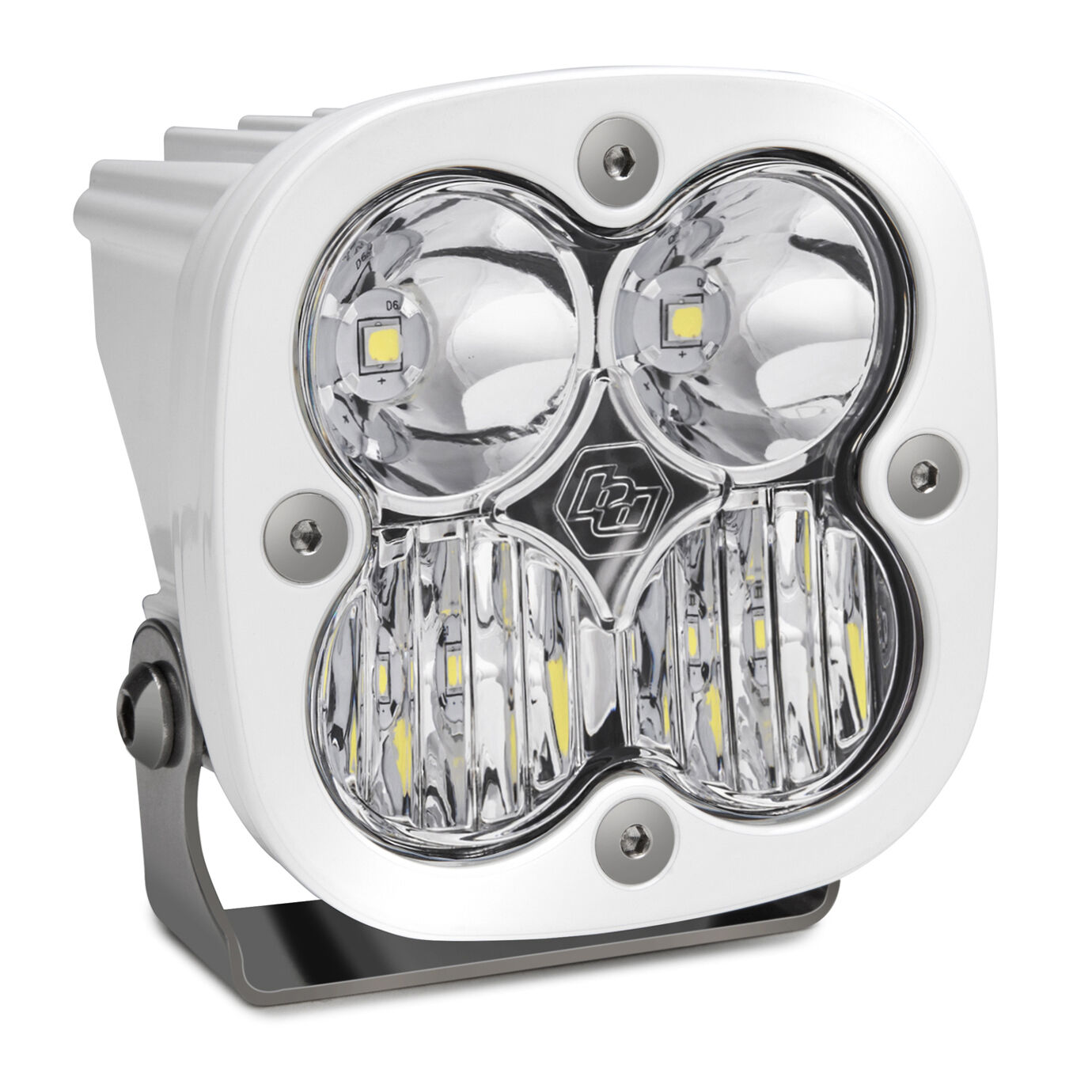 LED Light Pod Driving/Combo Pattern Clear White Squadron Sport by Baja Designs - 550003WT