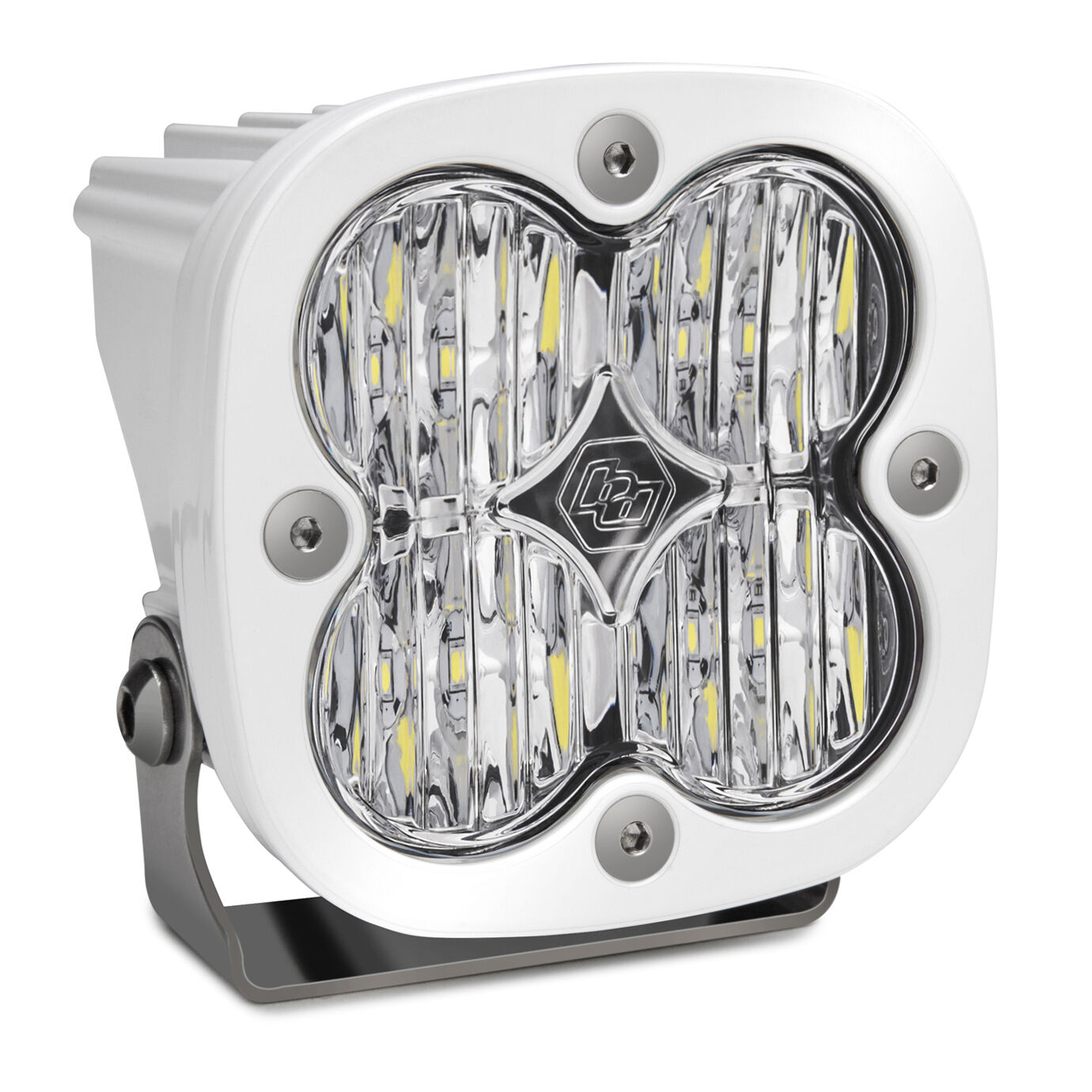 LED Light Pod Wide Cornering Pattern Clear White Squadron Sport by Baja Designs - 550005WT