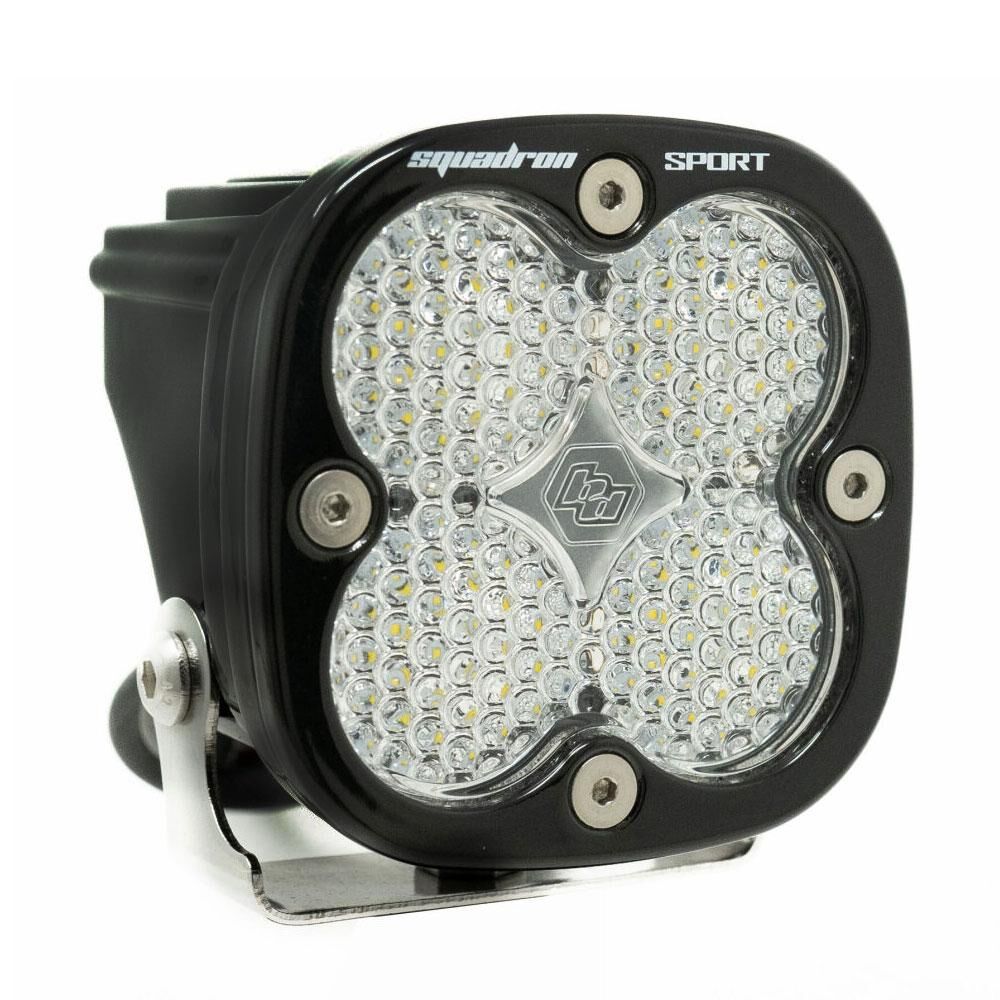 LED Light Pod Work/Scene Pattern Clear Black Squadron Sport by Baja Designs - 550006