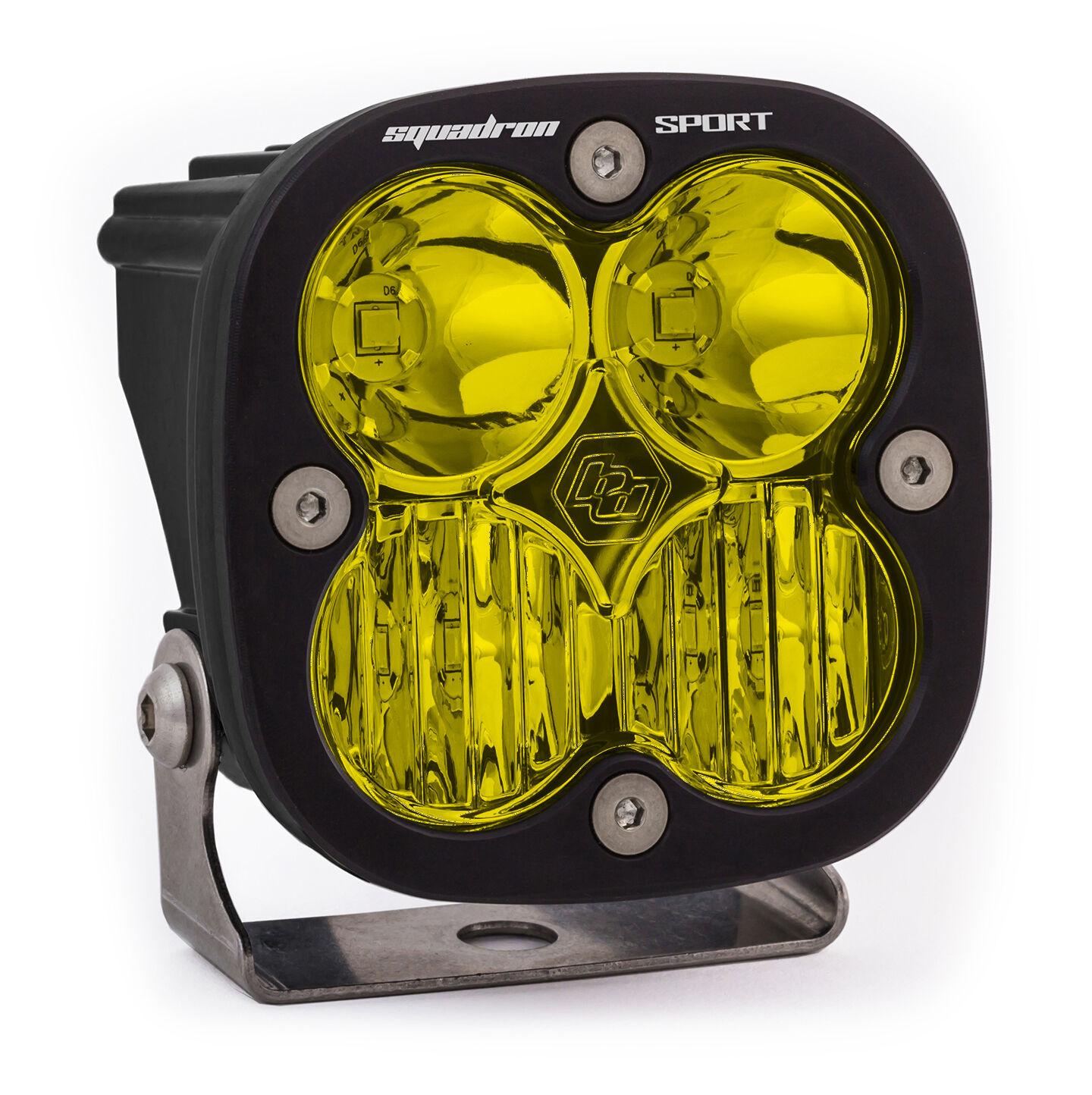 LED Light Pod Driving/Combo Pattern Baja Amber Black Squadron Sport by Baja Designs - 550013