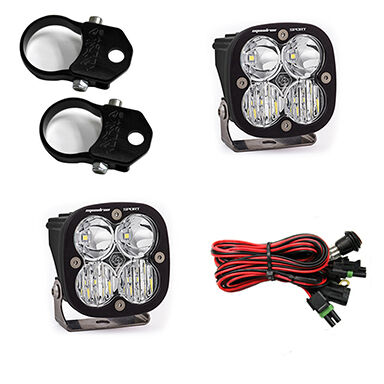Polaris LED Light Pods 1.75 Inch Harness Vertical Mounts Kit Squadron Sport by Baja Designs - 557107