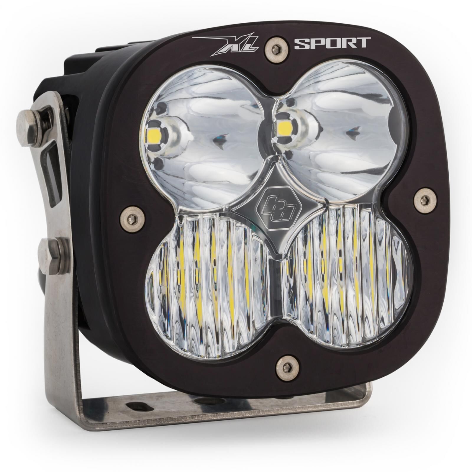 LED Light Pods Clear Lens Spot XL Sport Driving/Combo by Baja Designs - 560003
