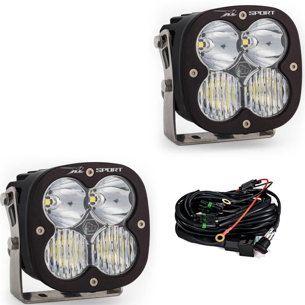 LED Light Pods Driving Combo Pattern Pair XL Sport Series by Baja Designs - 567803