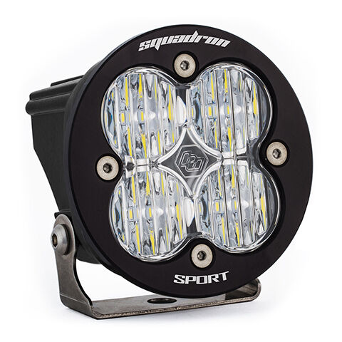 LED Light Pod Clear Lens Wide Cornering Pattern Each Squadron R Sport by Baja Designs - 580005
