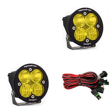 LED Light Pods Baja Amber Lens Driving/Combo Pair Squadron R Sport by Baja Designs - 587813