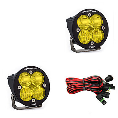 LED Light Pods Baja Amber Lens Driving/Combo Pair Squadron R Pro by Baja Designs - 597813