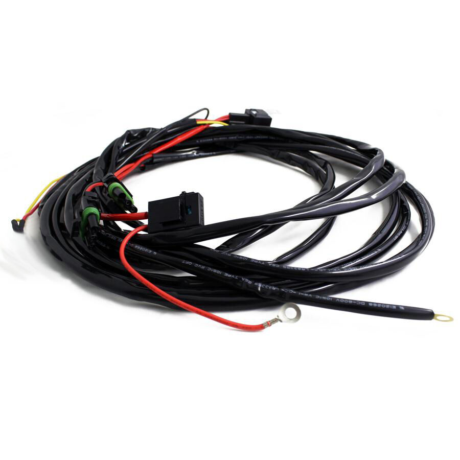 Pro & Sport 3-pin Hi-beam Harness-2 light max 150 watts by Baja Designs - 640163