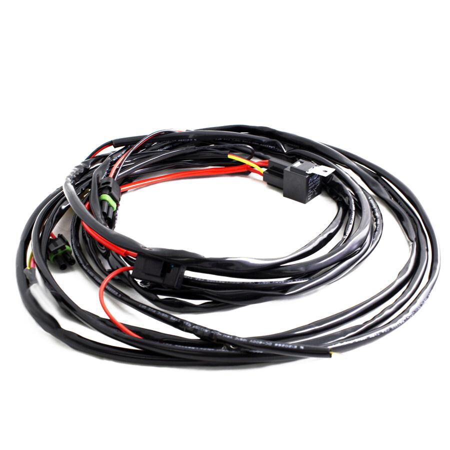Pro & Sport 2-pin Hi-beam Harness-2 light max 150 watts by Baja Designs - 640164