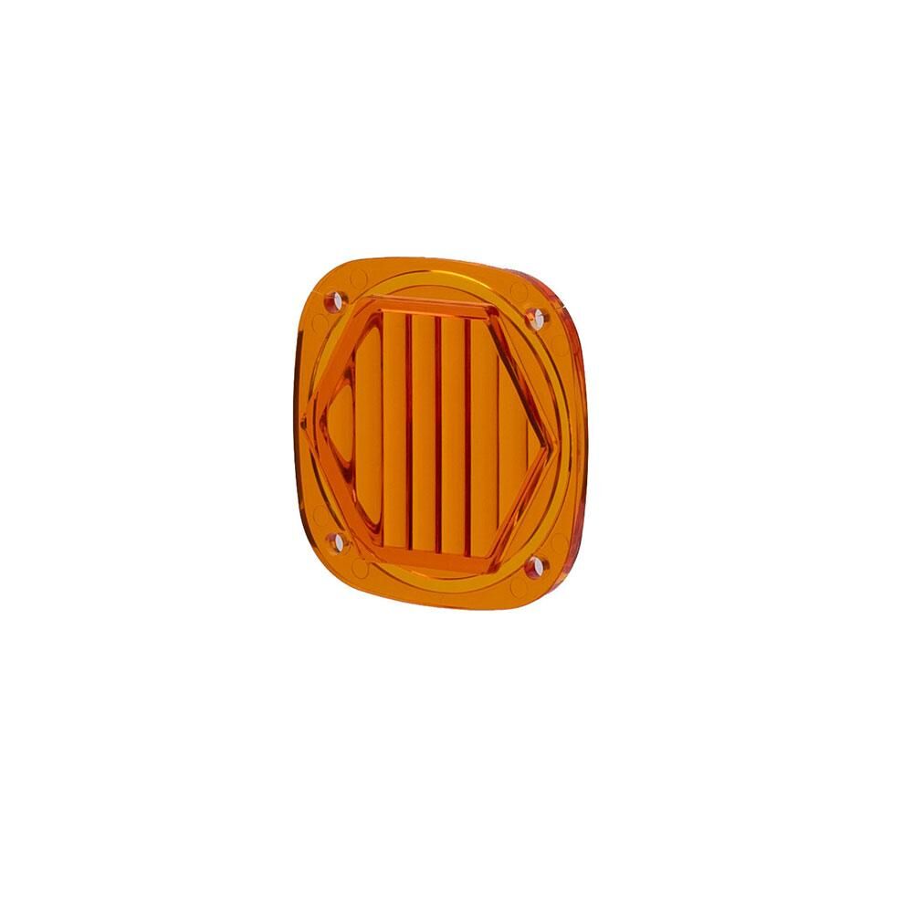 S1 Light Pod Lens Kit (Wide Cornering; Factory Amber) by Baja Designs - 660130