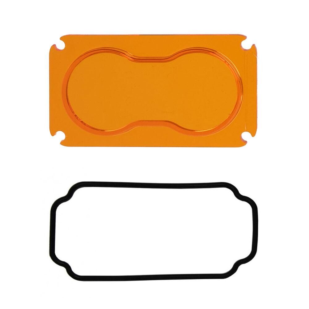 S2 Light Pod Lens Kit (Spot; Factory Amber) by Baja Designs - 660131
